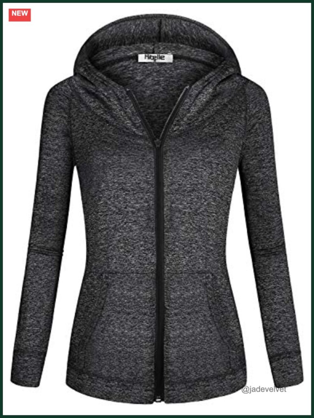 Fleece Lined Full Zip Hoodie Sweatshirt with Pockets